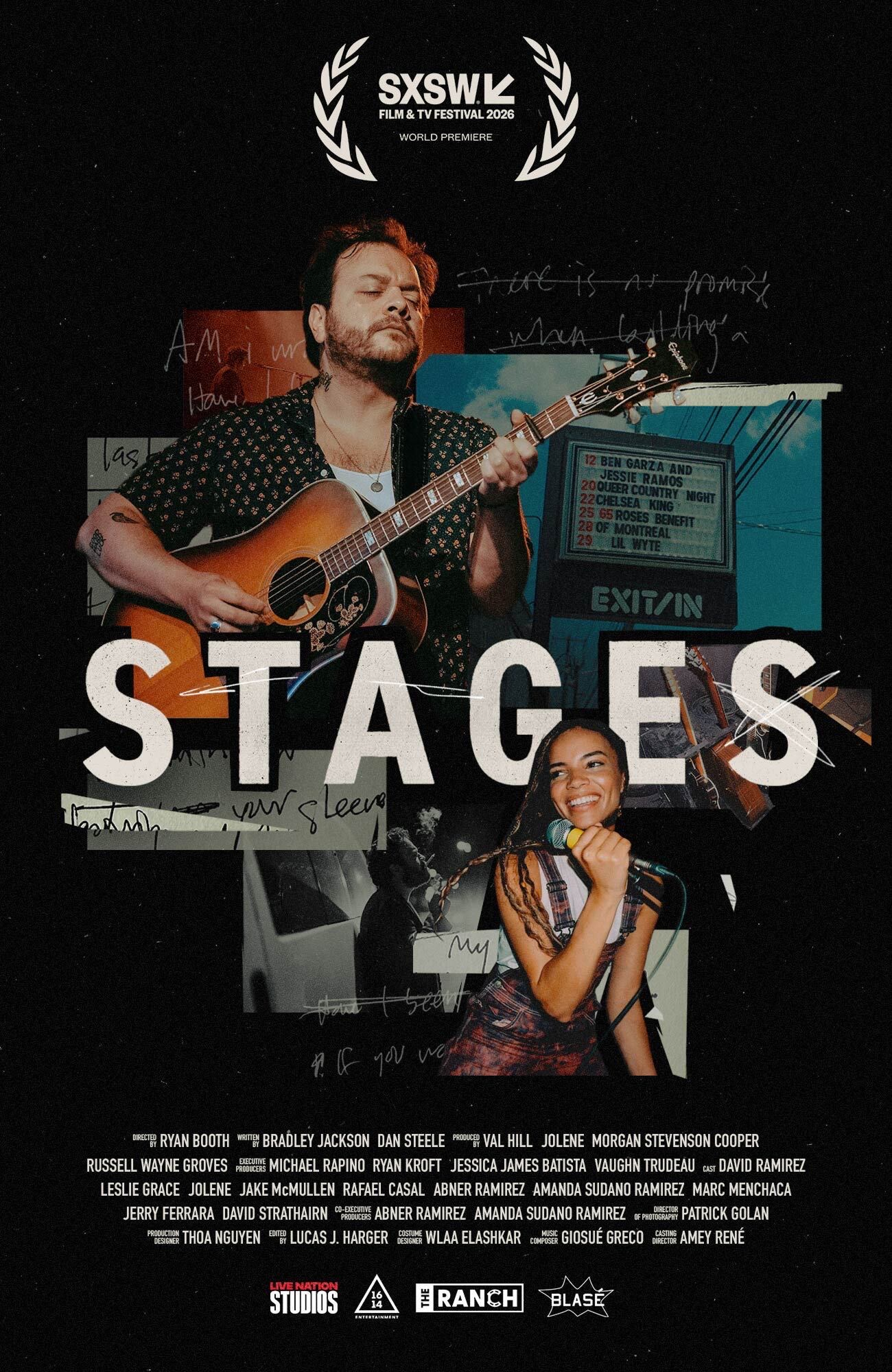 STAGES promotional material